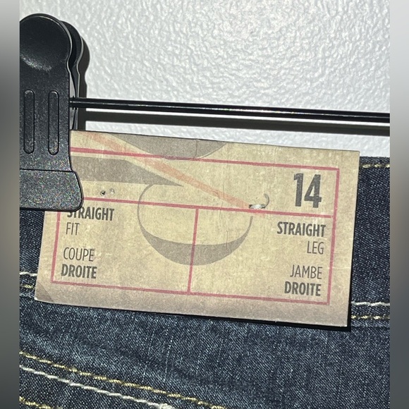 NWT US 14 Addition Elle d/c Jeans Straight Fit Cropped Denim Capri - Picture 4 of 6